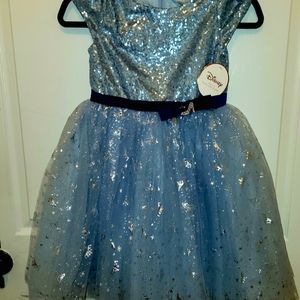 Girls Size 7 Tutu Couture Disney Cinderella dress NWT
